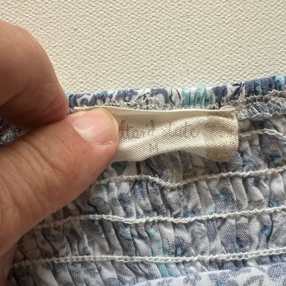 EUC Altard State Blue Floral Print Mini Dress Size Medium (E3) - Picture 5 of 6